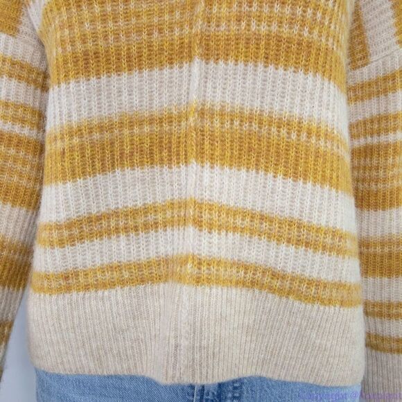 Madewell Space-Dyed Staley V-Neck Pullover Sweater, size S - Picture 11 of 15